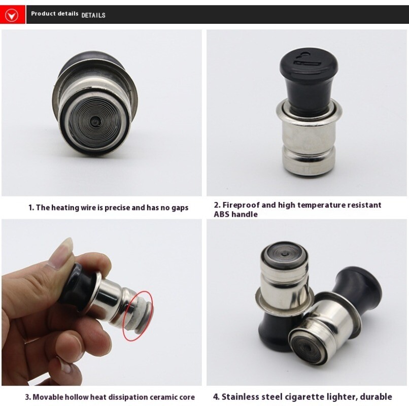 Car Interior Cigarette Cigar Fag Lighter Element Plug Replacement 12V