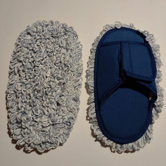 MICROFIBER MOPPING/DUSTING SLIPPERS BY CAMPANELLI