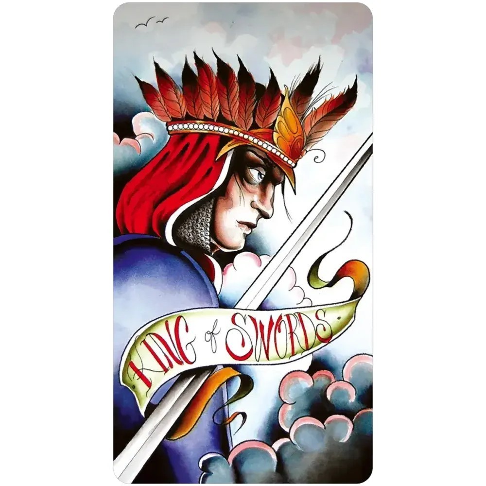 Eight Coins Tattoo Tarot Borderless MINIATURE Edition – AUTHENTIC DECK