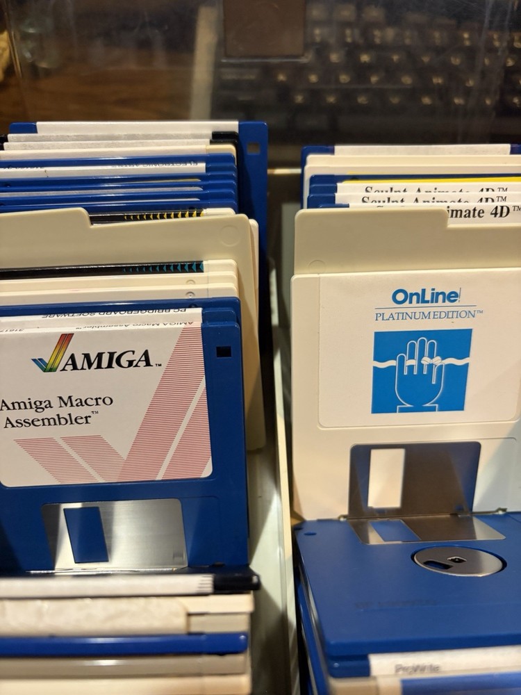 Massive Amiga Floppy Disk Lot 3, Tons Of Utilities. Untested