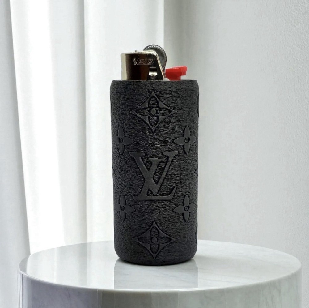 3D Printed Lighter Sleeve Case – Fits Bic – Textured Custom Designs