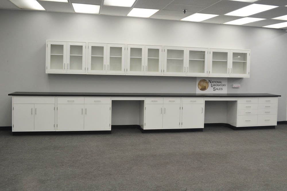Chemical Resistant Cabinets / 22' BASE 17' UPPER/ Case Work / IN STOCK /E1-059