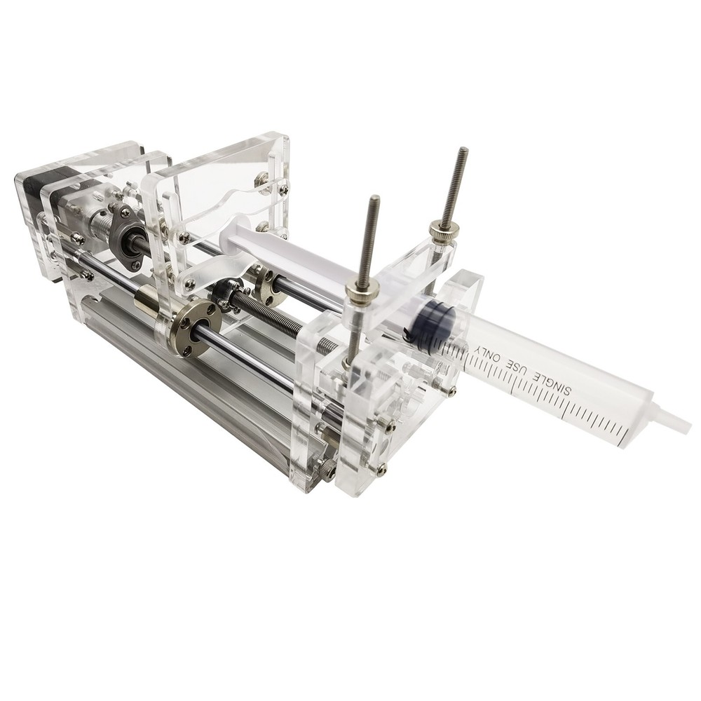 Lab Microinjection Pump Dispensing Apparatus Injection Pump Syringe Booster