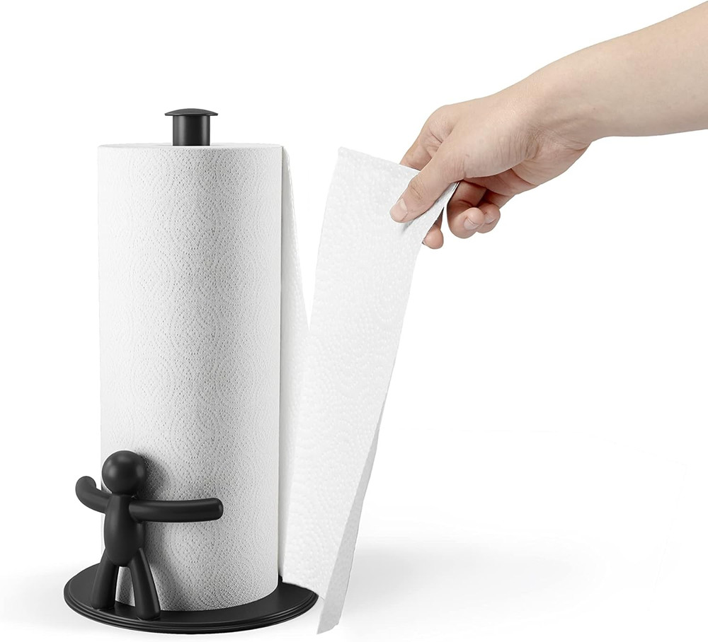 Buddy Countertop Paper Towel Holder, Black