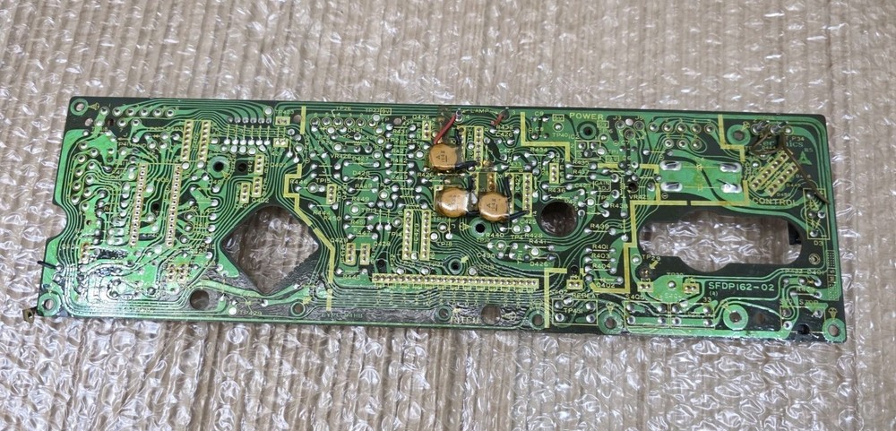 Technics SL 1600mk2, Microcomputer Board