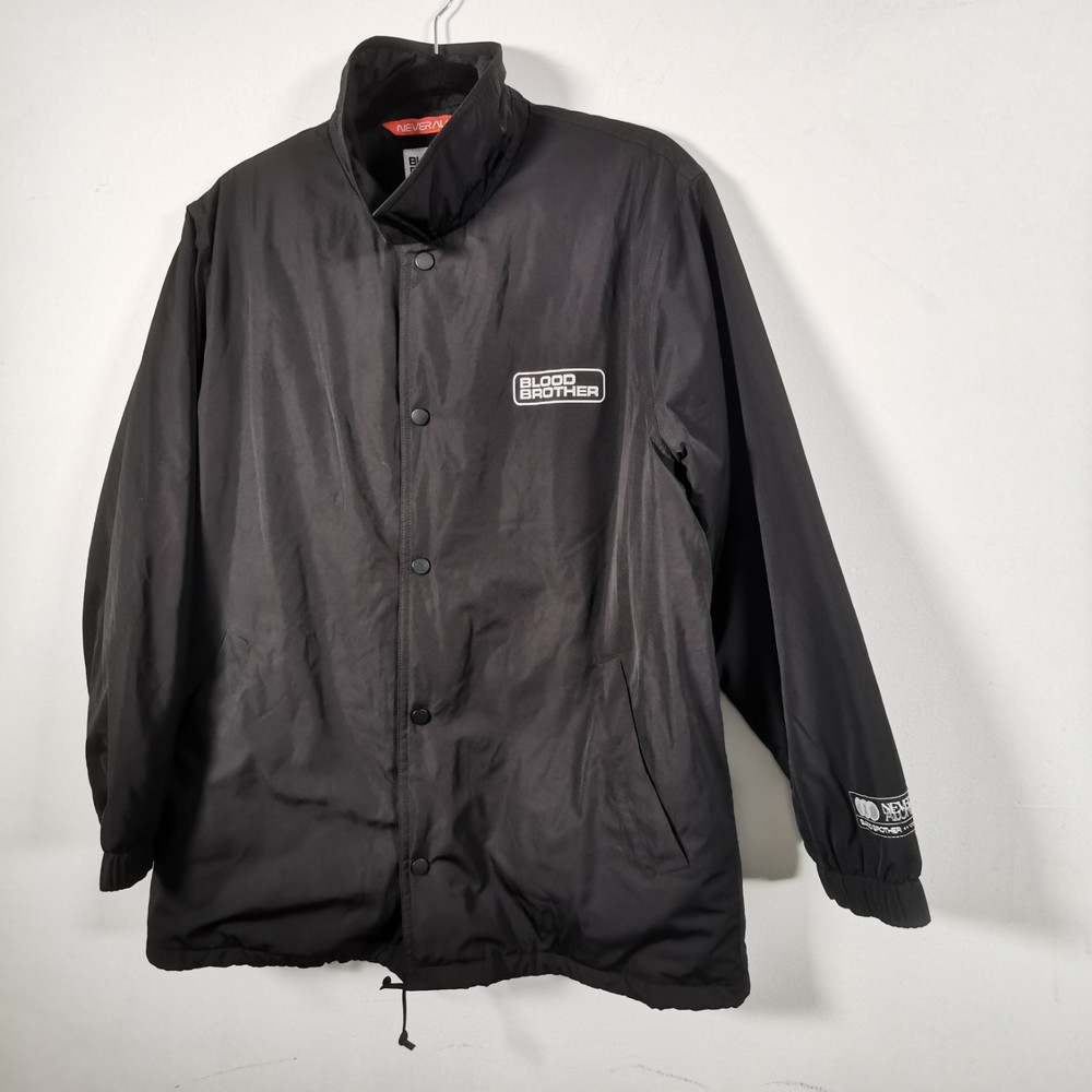 Blood Brother Jacket Black size Medium (est) Never Walk Alone Triple Globe