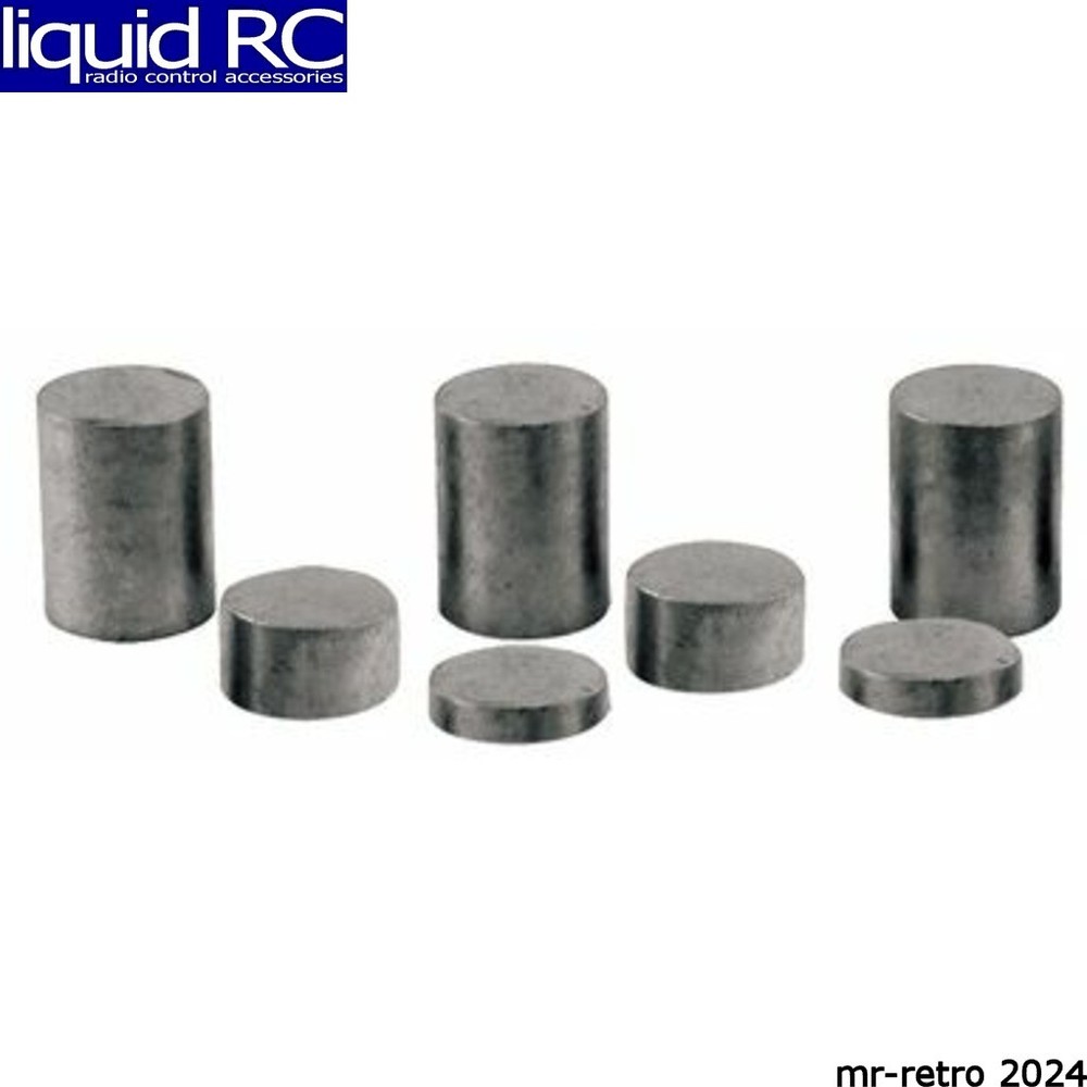 Pinecar 3914 Tungsten Incremental Weights 2 Oz Cylinder