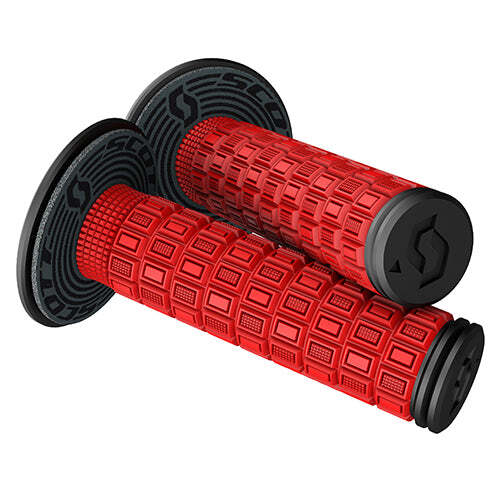 SCOTT GRIP MELLOW + DONUT NEON RED/BLACK