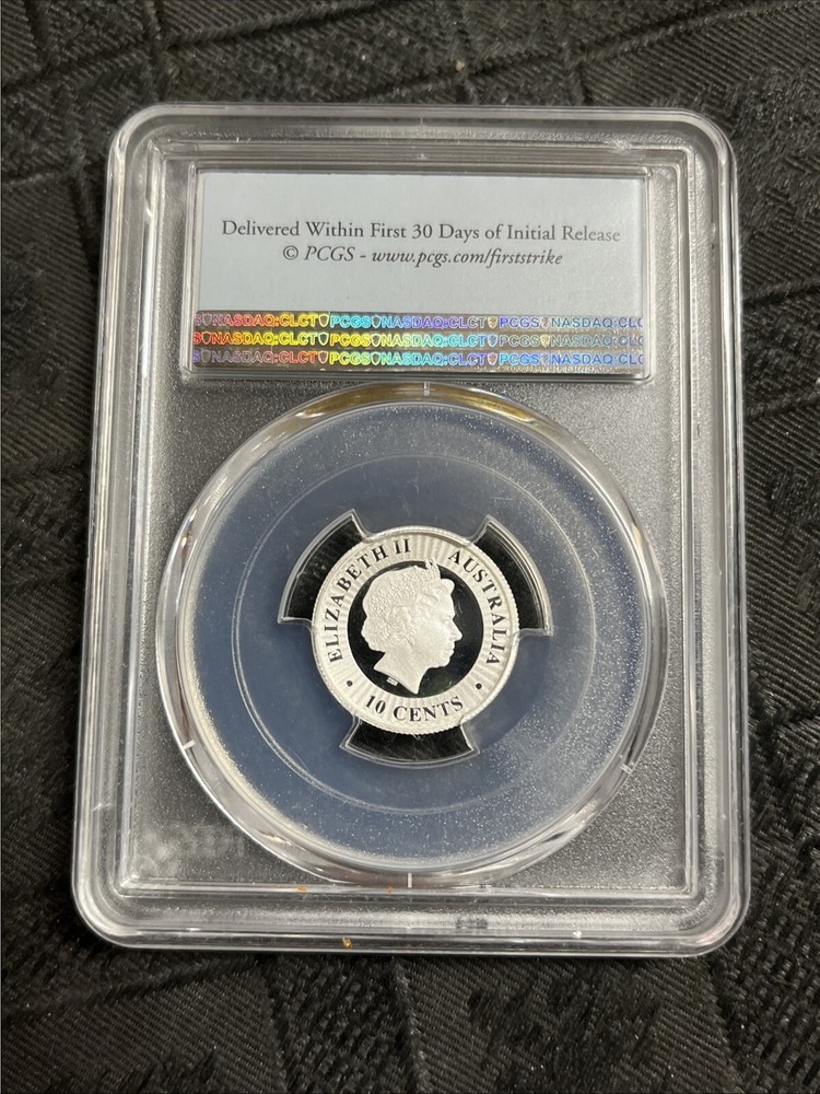 2016 Australia Red Kangaroo Silver 1/10 oz PCGS PF70 Label Proof First StrikE