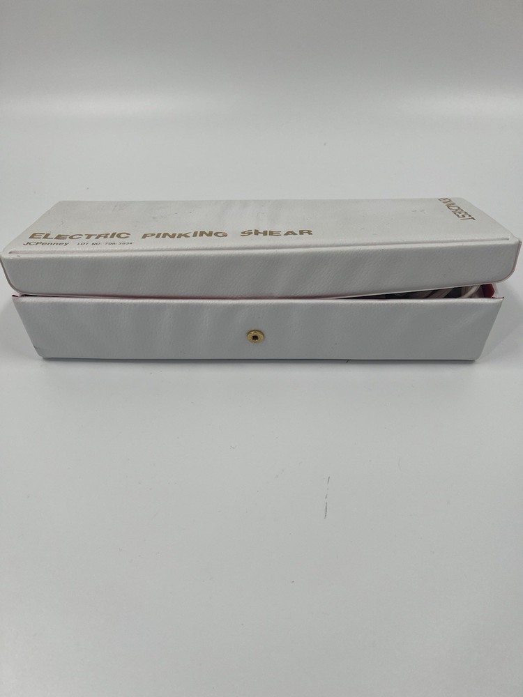 Vintage "Pink-o-Matic" electric pinking shears