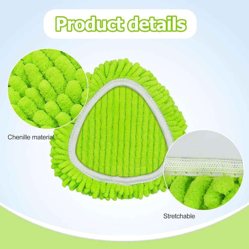Microfiber Mop Head Replacement for Easy Wring 1-Tank System, Compatible Pads