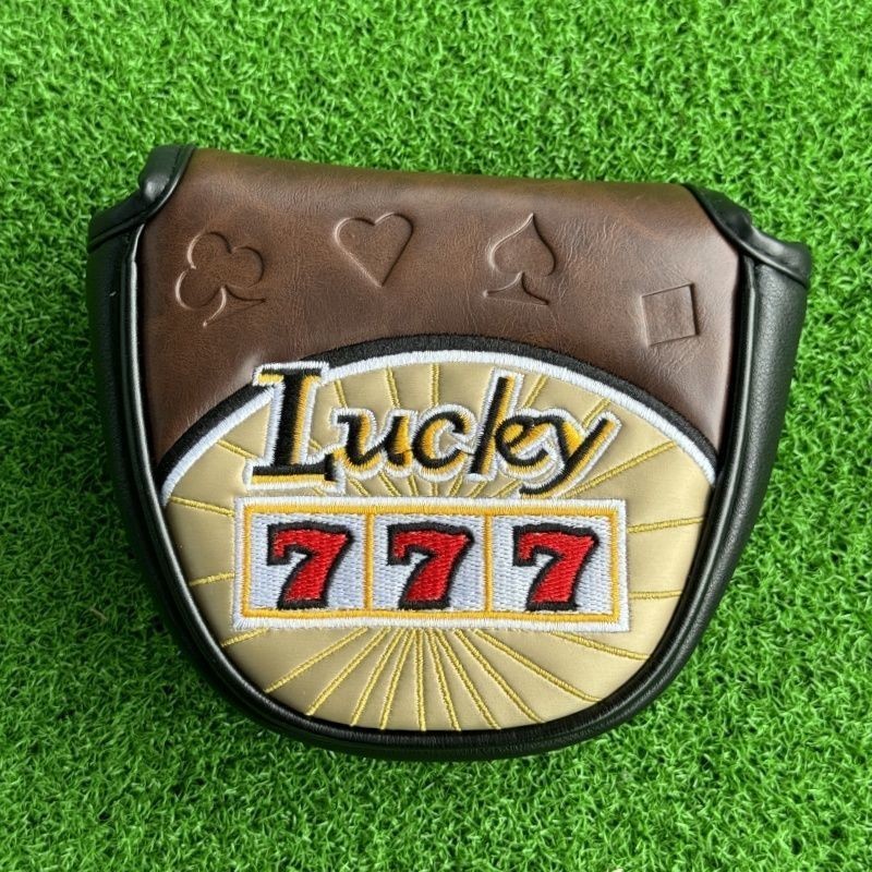 Lucky 777 Putter Head Cover Magnetic Closure