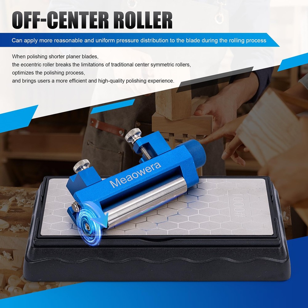 Chisel Sharpening Kit with Adjustable Honing Guide – Wood Chisel Sharpener fo...