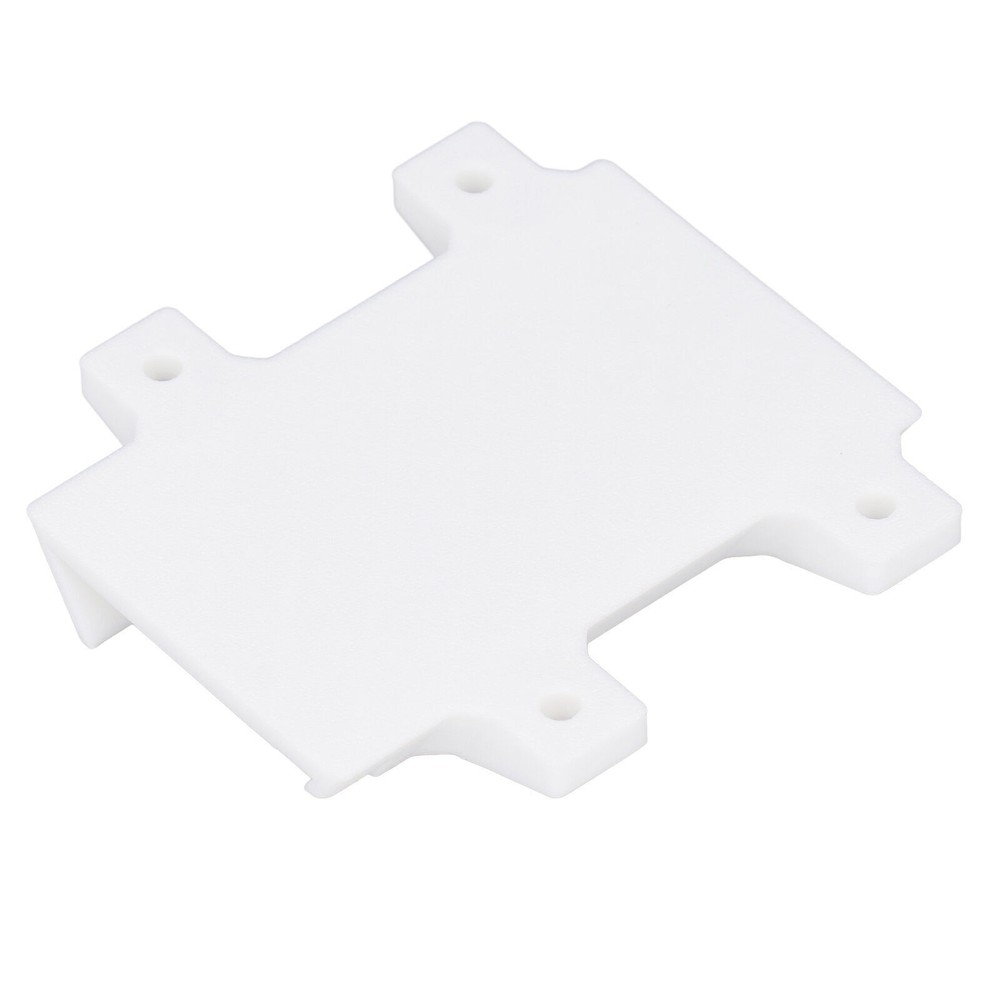 Ethernet Adapter Wall Mount White ABS Sturdy Structure Secure Mounting Ethernet