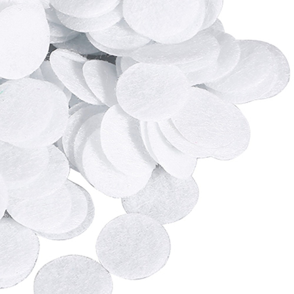 100pcs Cotton Filter Round Filtering Pads For Blackhead Removal Machine 40mm WT