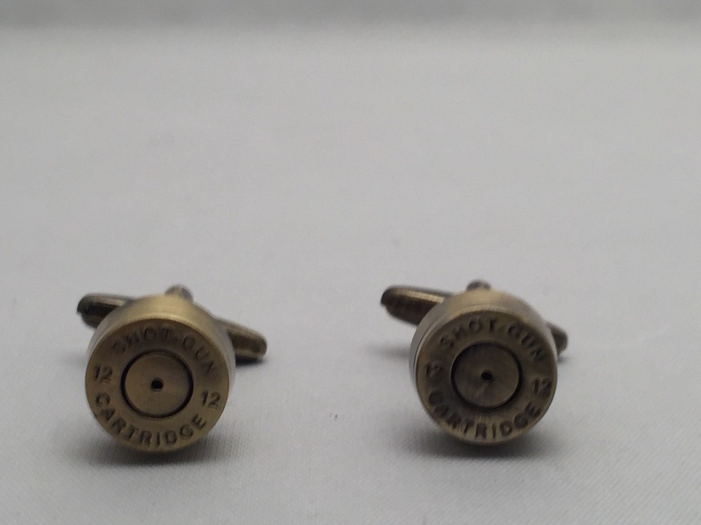 Bullet Shell Design Cufflinks