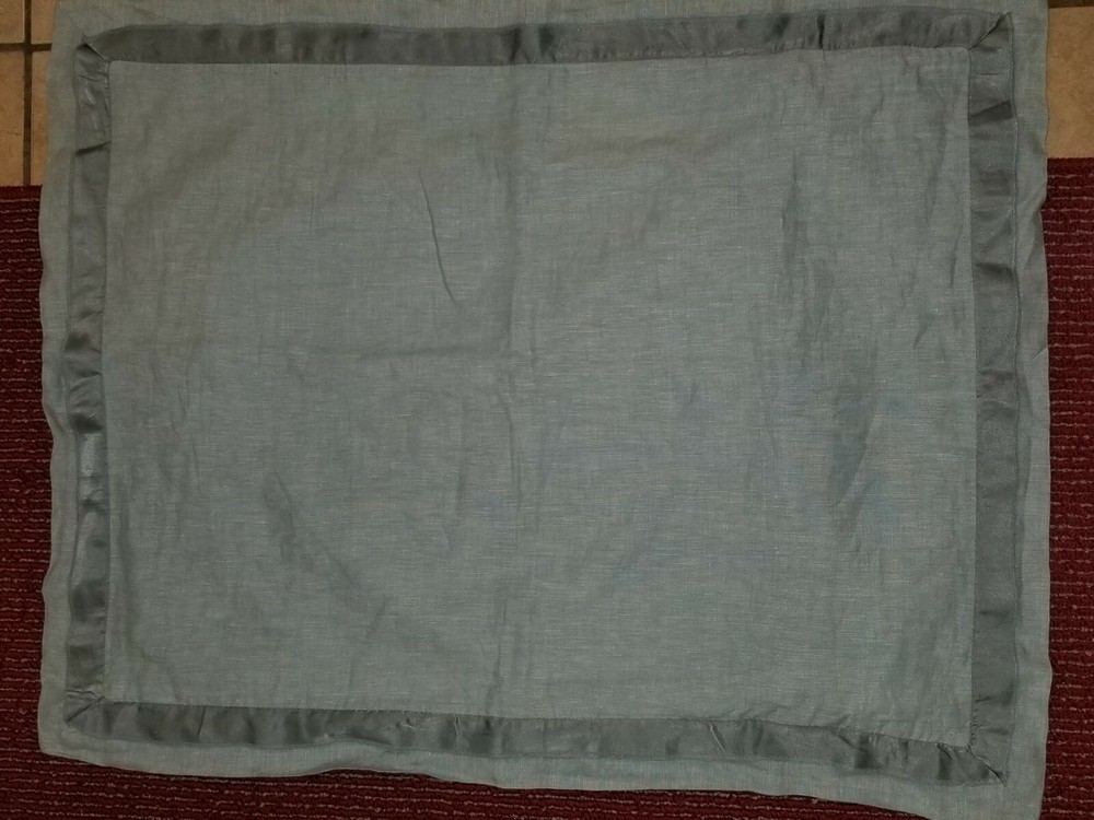 Pottery Barn "Linen/Silk - Blue/Gray" Standard Sham