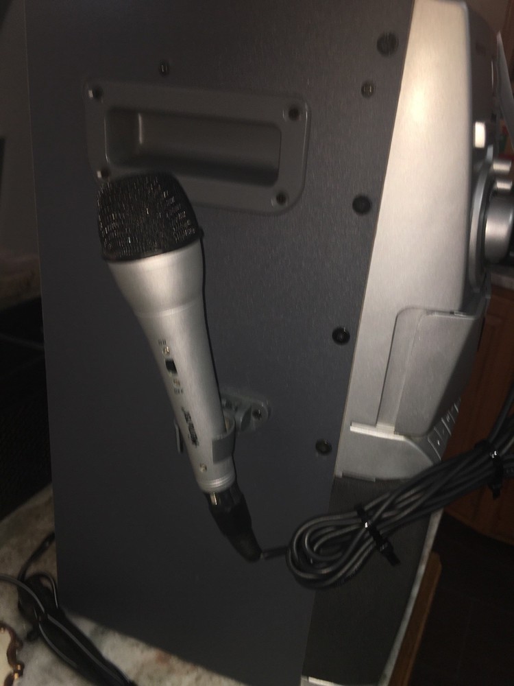 memorex mks5012 karaoke machine with microphone