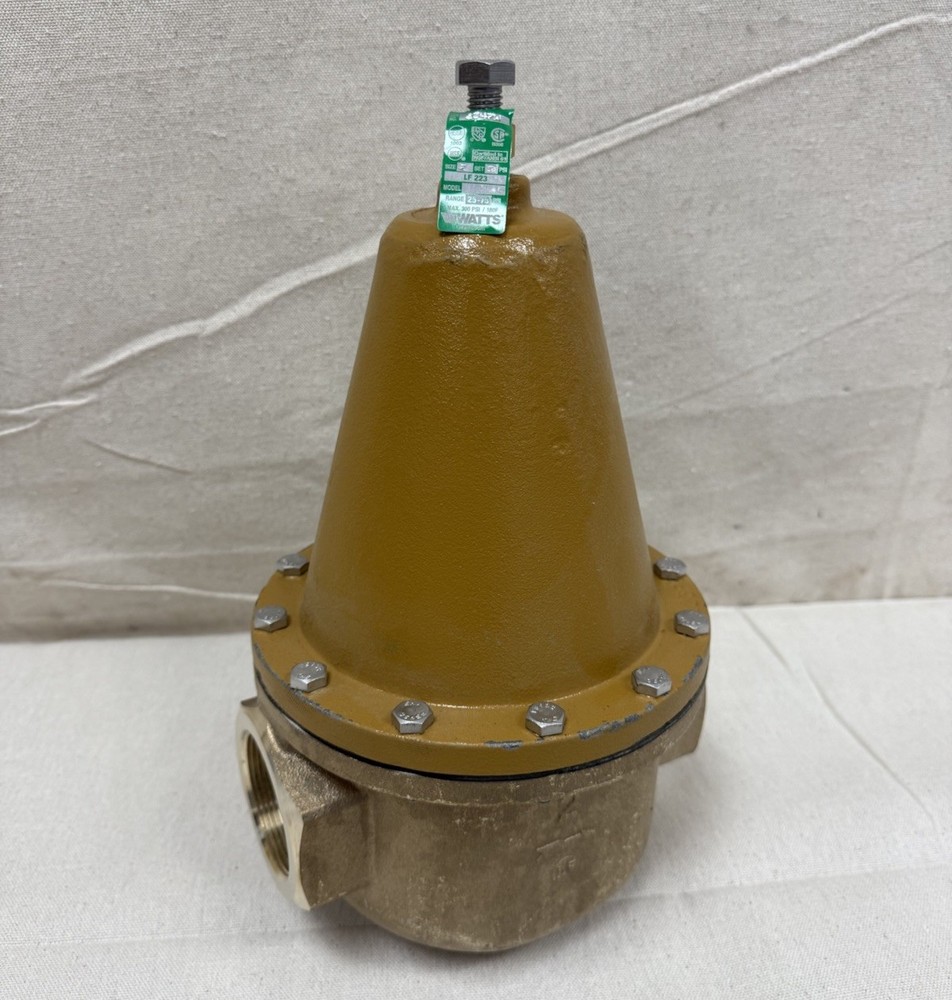 WATTS 2 LF 223 Water Pressure Reducing Valve Lead Free Brass 2" 8" Lg