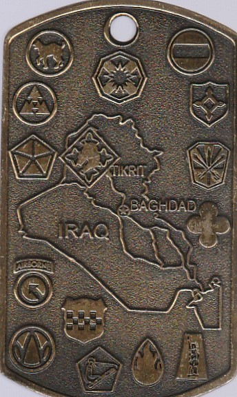 64th CSG Challenge Coin 2 " DIA