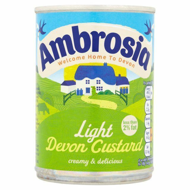 Ambrosia Light Devon Custard - 400g (0.88lbs)