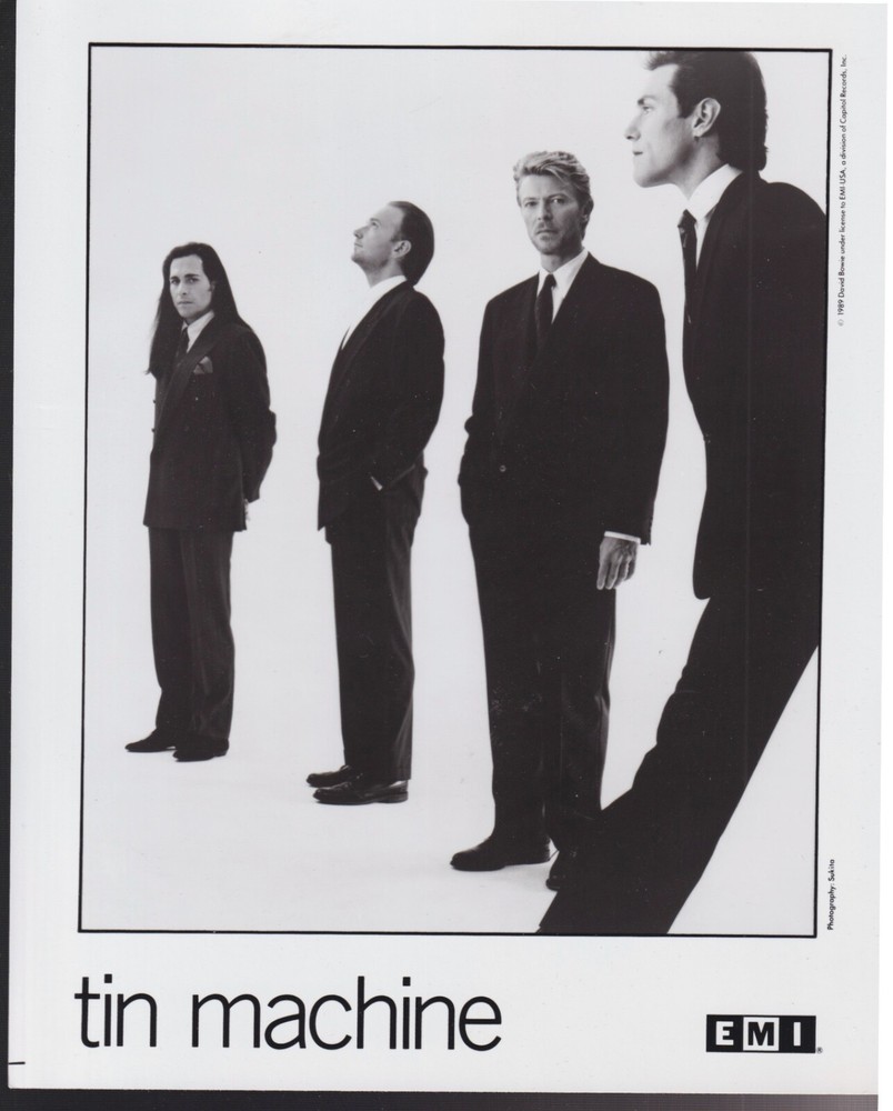 tin machine tin machine   press kit  1989 David bowie