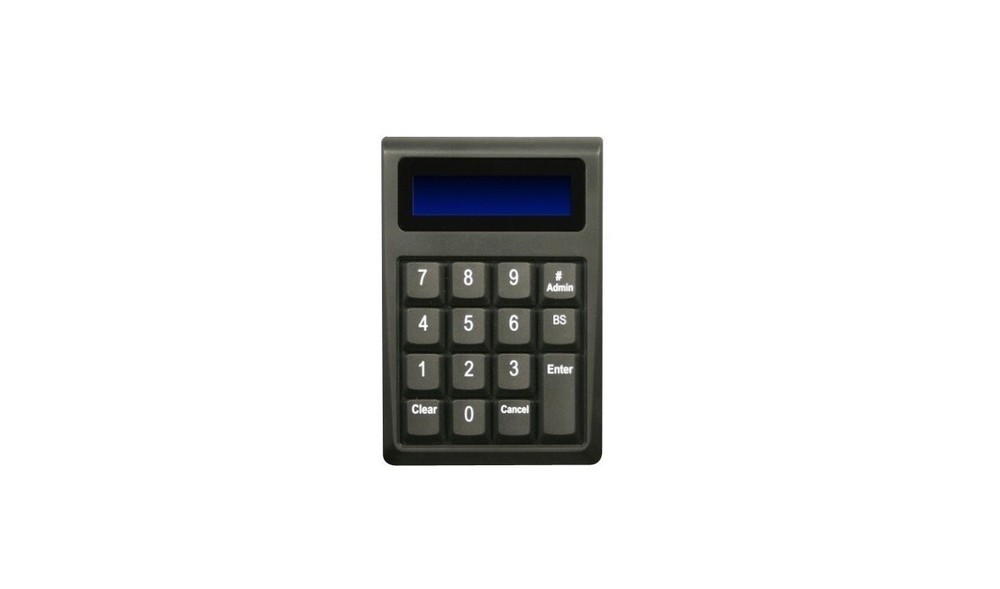 ID Tech Securekey 15-Key Pos Keyboard Black IDKE-504800BM