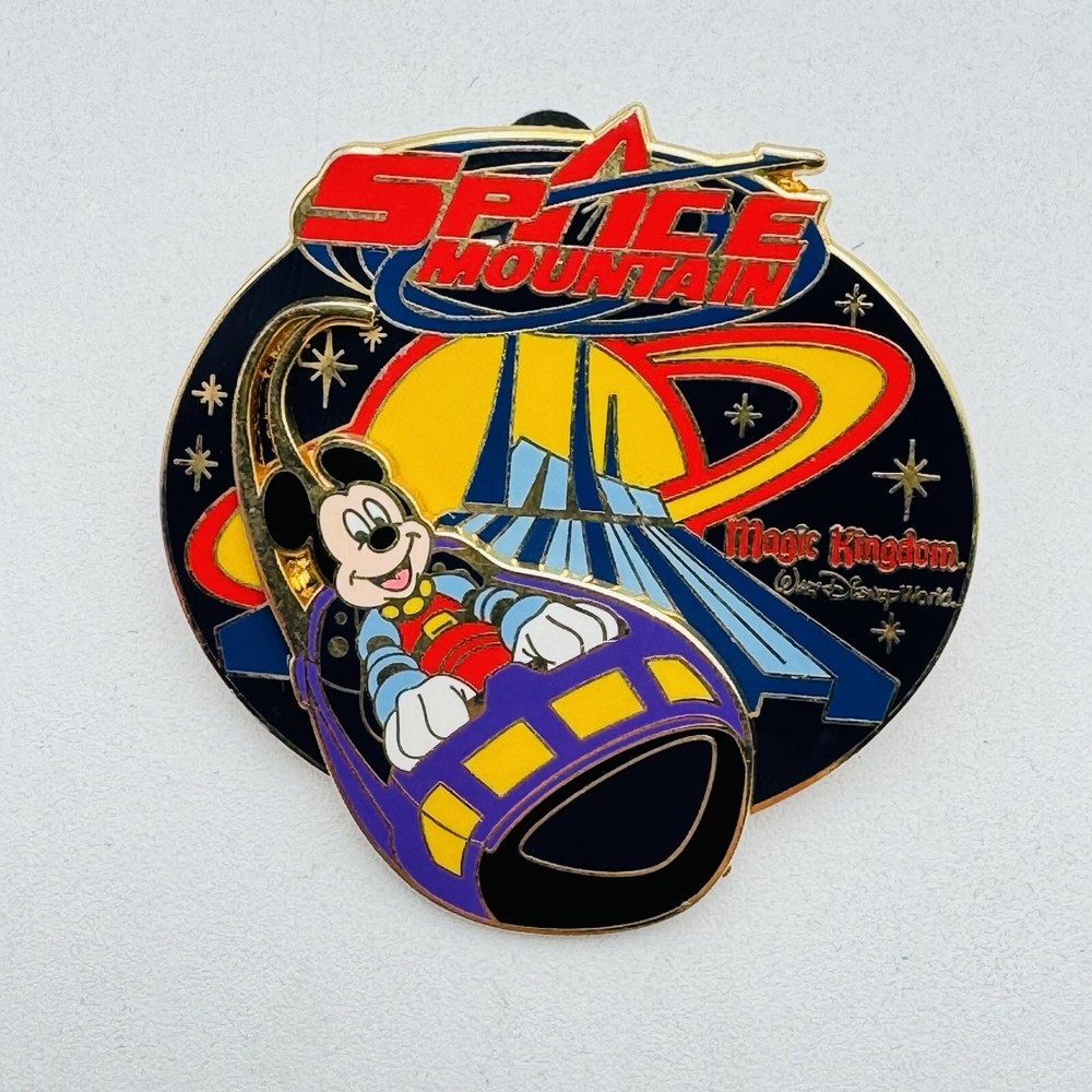 Mickey Mouse Space Mountain Rocket Ship Magic Kingdom 2008 Pin # 47822