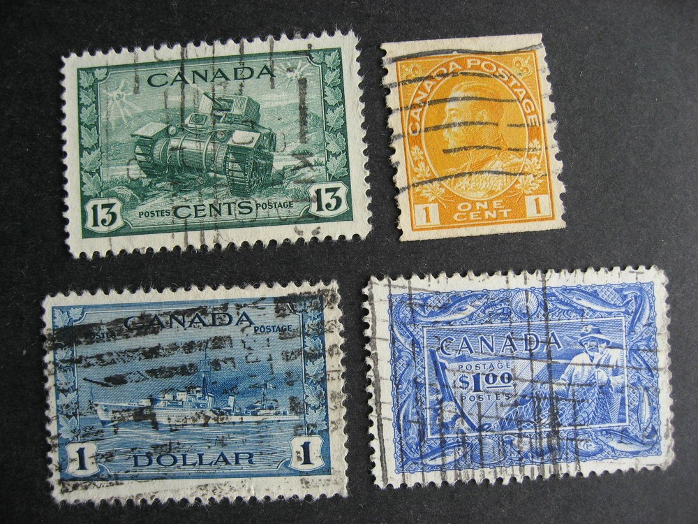 Canada 21 better, mostly used stamps, check them out!