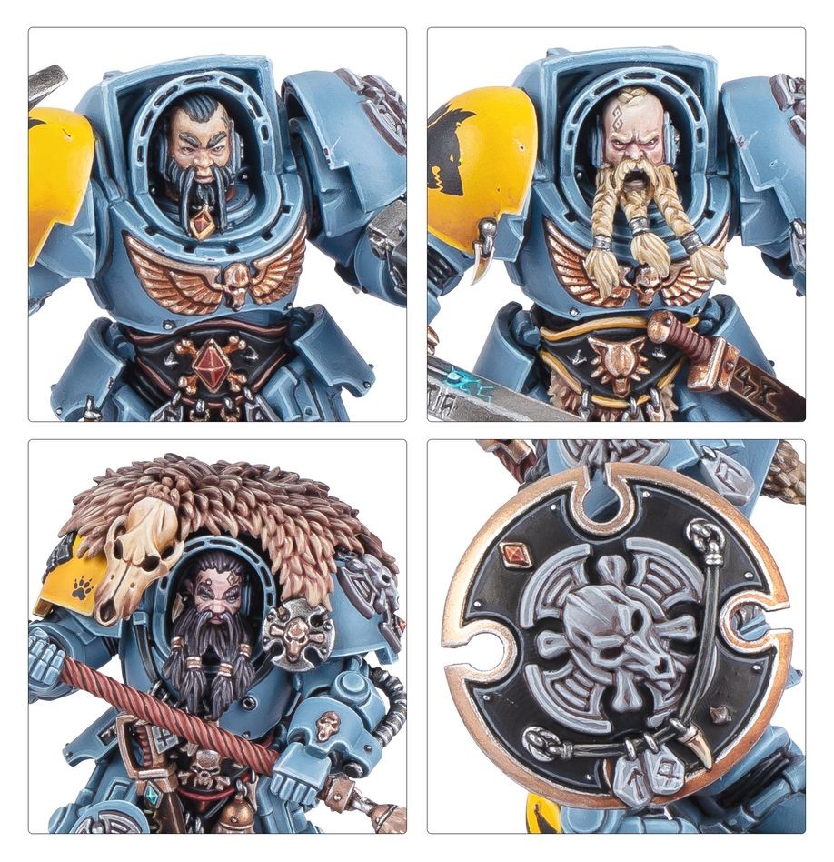Warhammer: SPACE WOLVES: WOLF GUARD TERMINATORS