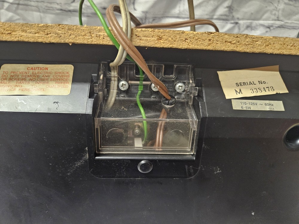 Garrard Direct Drive Turntable DD75 Tested, Functioning