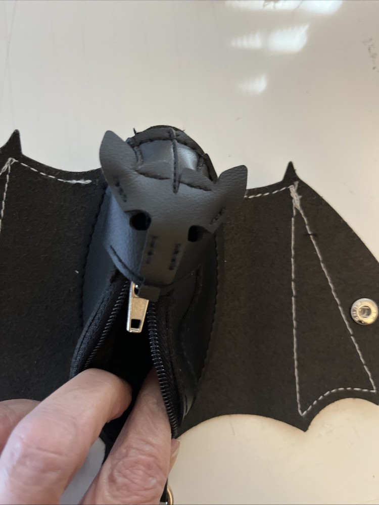 bat coin purse