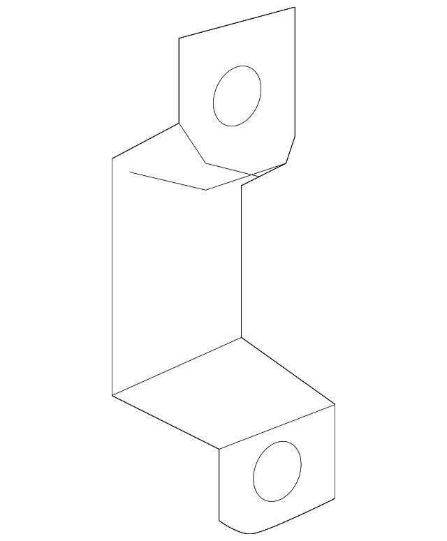 Genuine GM Quarter Panel Bracket 96845612