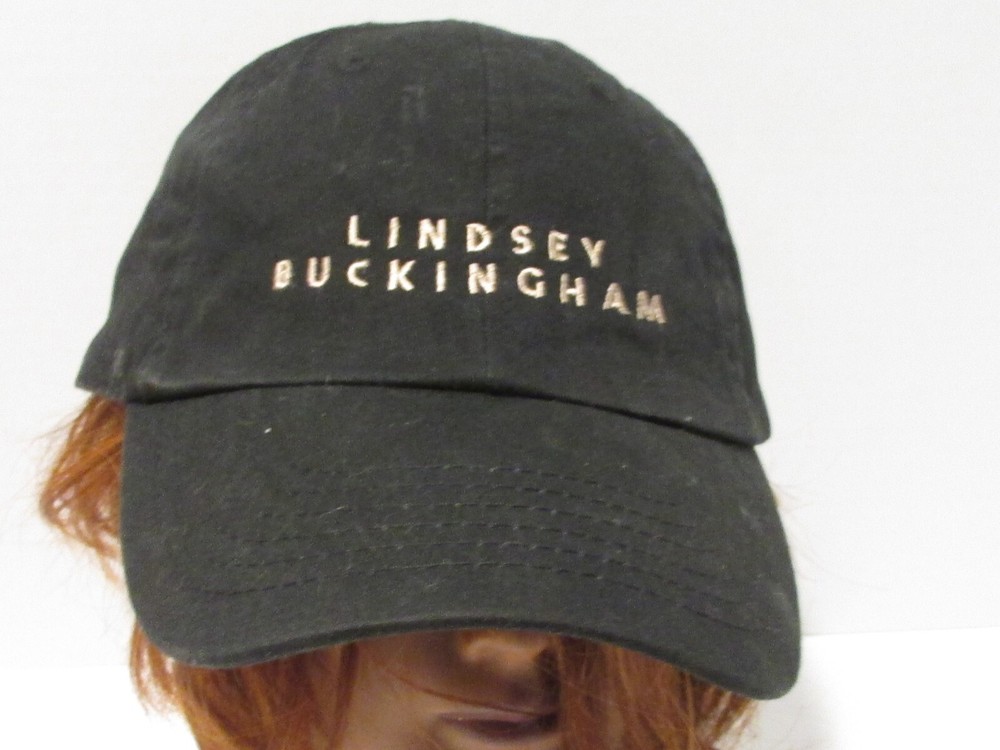 Lindsey Buckingham Black Clothback Hat