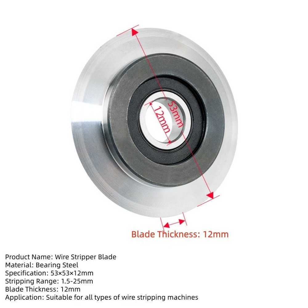 Replacement Blade for Copper Wire Stripping Machine Cable Stripper Cutters 1PC