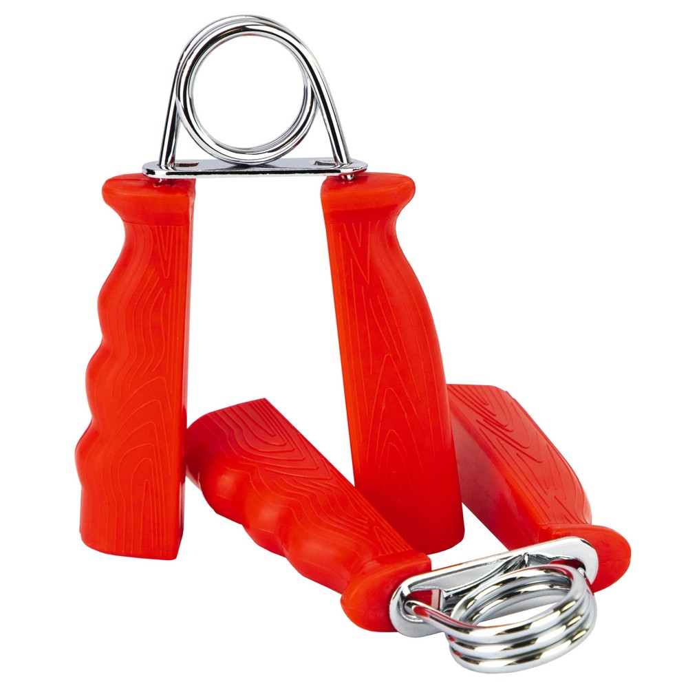 CanDo Red Hand Grip Exerciser Strength Training for Hands and Forearms