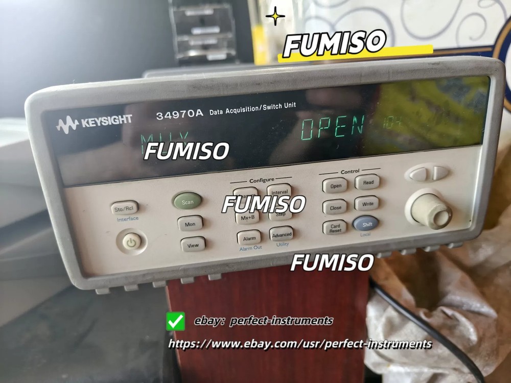 AGILENT HP 34970A Data Acquisition Switch Unit/#per