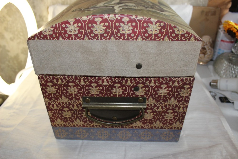Elephant wooden llike Chest