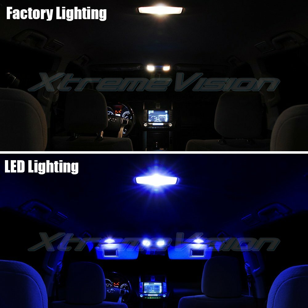 XtremeVision Interior LED for Ford Edge 2011-2014 (10 PCS) Blue