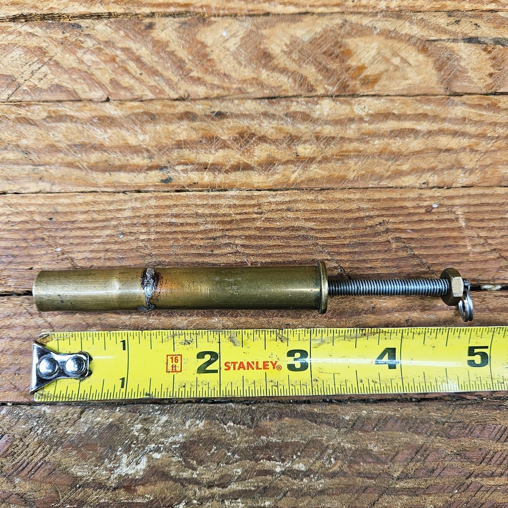 Vintage Custom Handmade 45-70 Bullet adjustable Powder Measure Muzzleloader