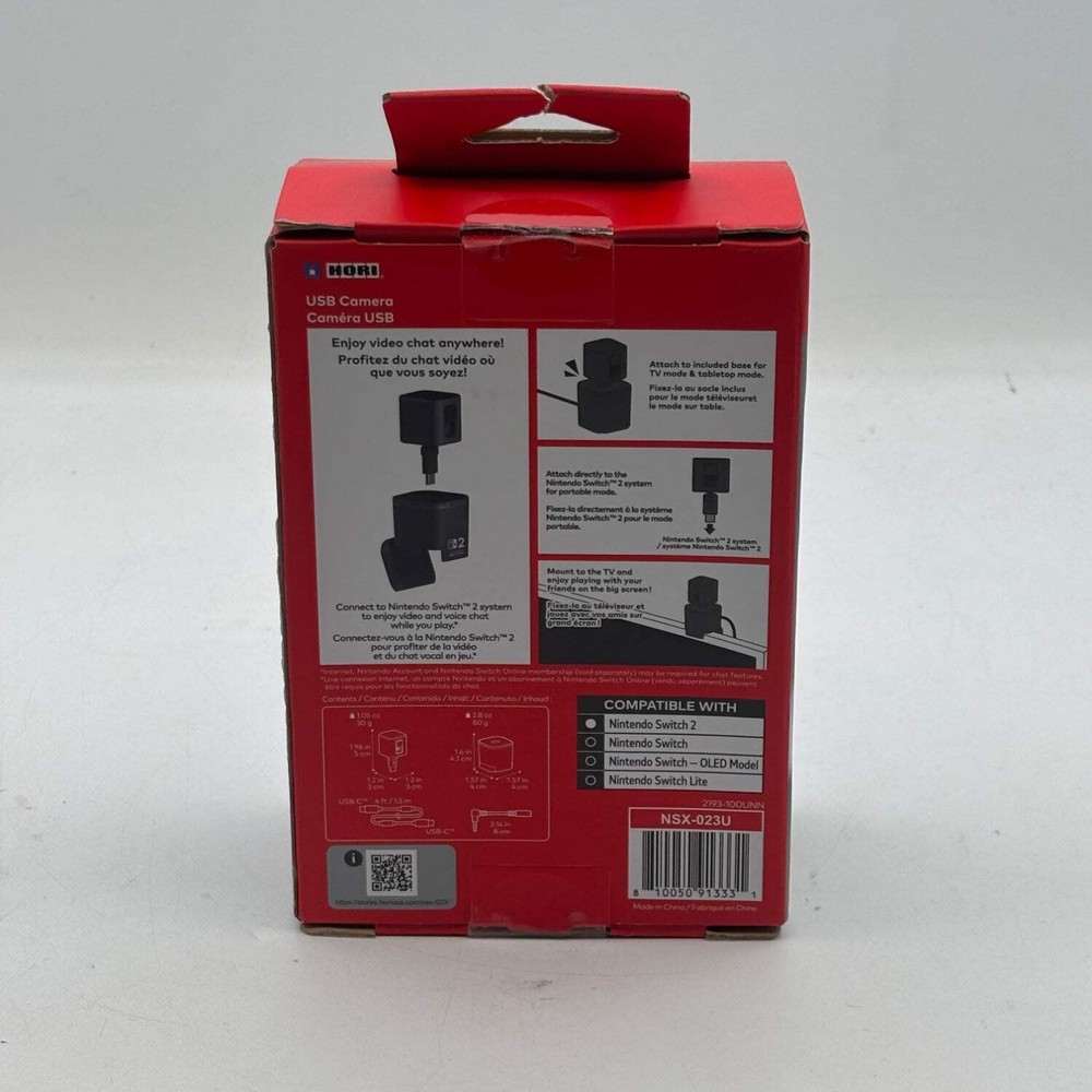 New Nintendo USB Camera Black