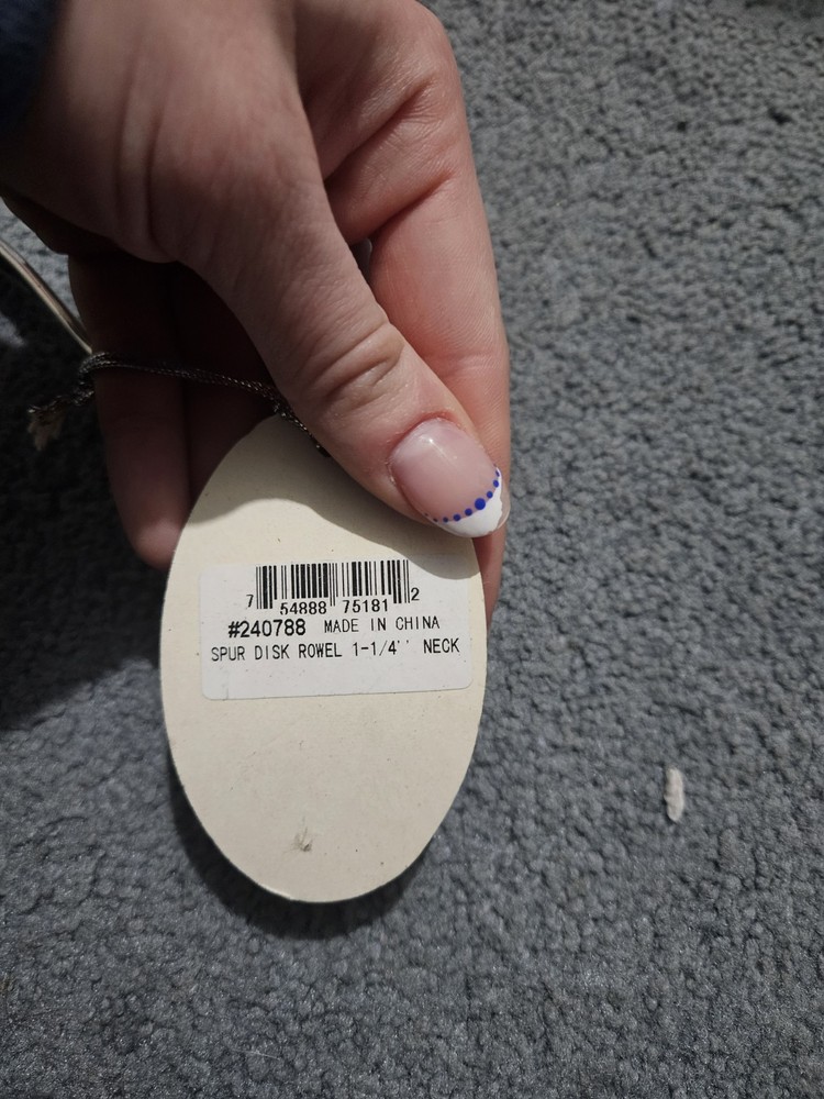 Coroner Disk Rowel 1-1/4" Spur