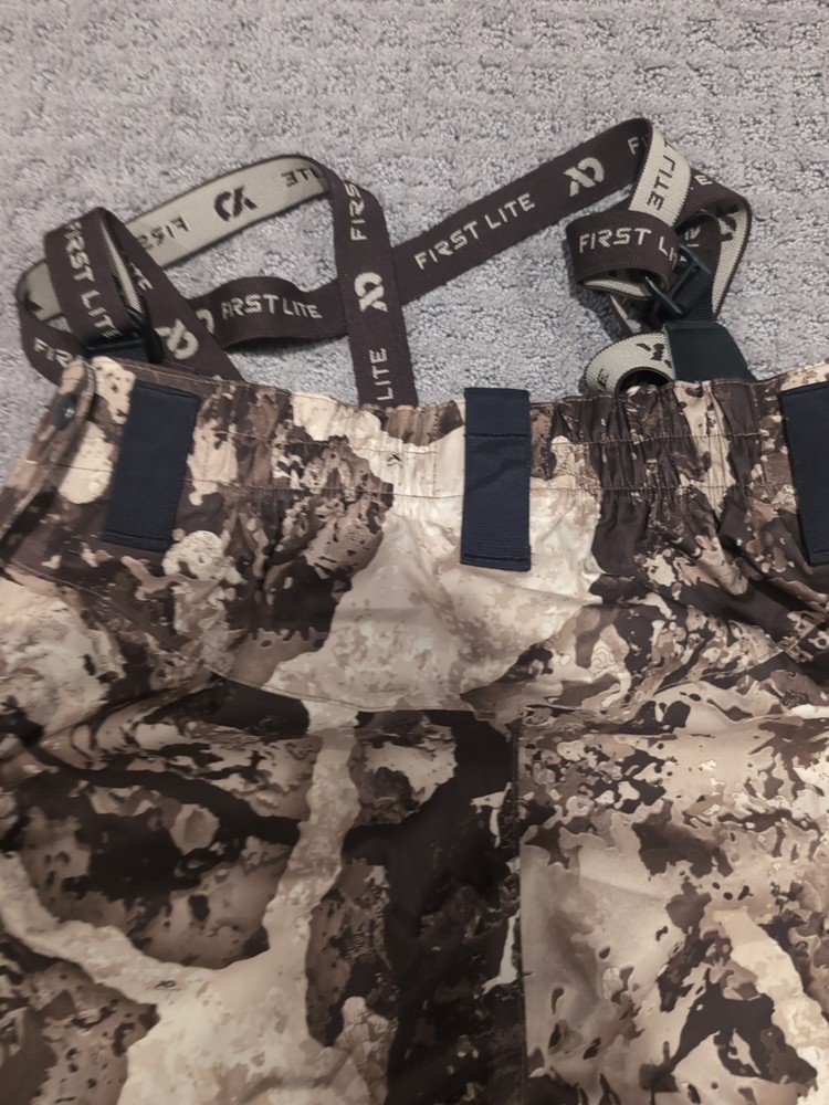 First Lite Seak Stormtight Rain Pants Medium Cipher Excellent Free ship!