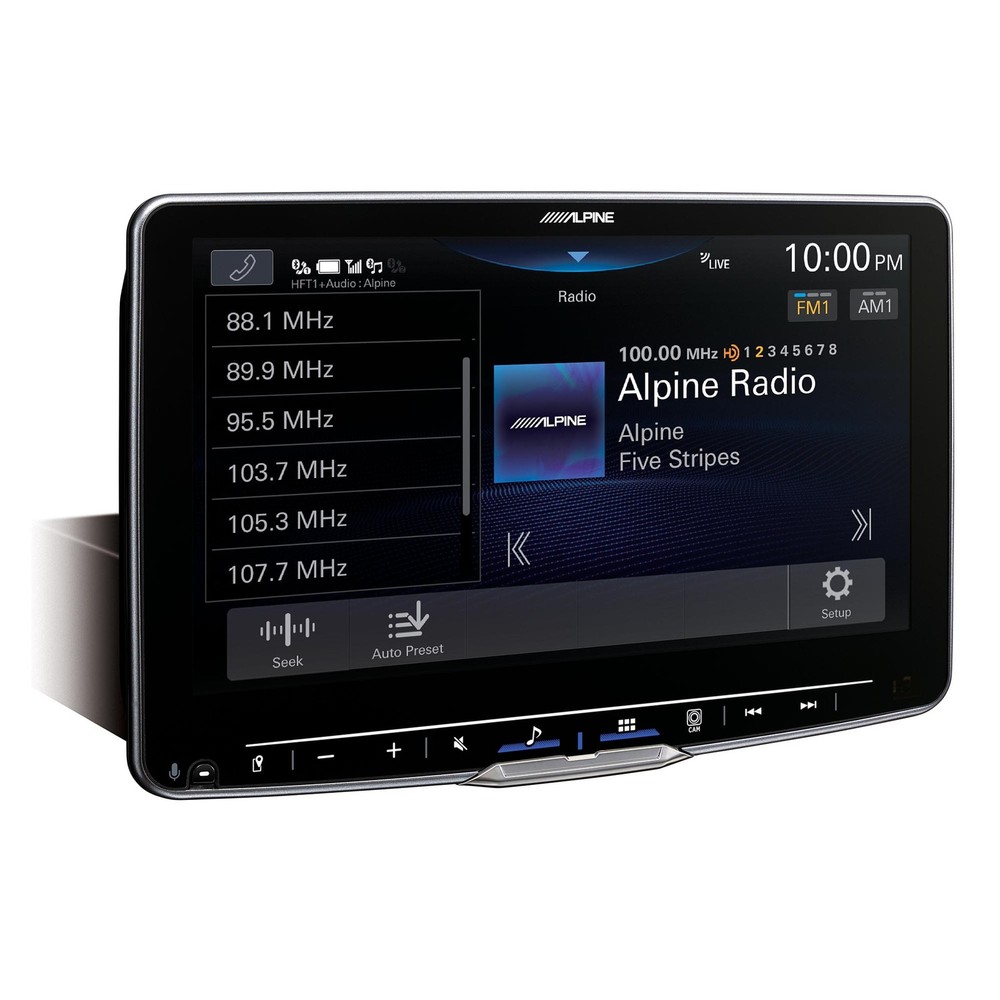 Alpine ILX-F509 Halo9 9" Receiver & Backup Camera Bundle