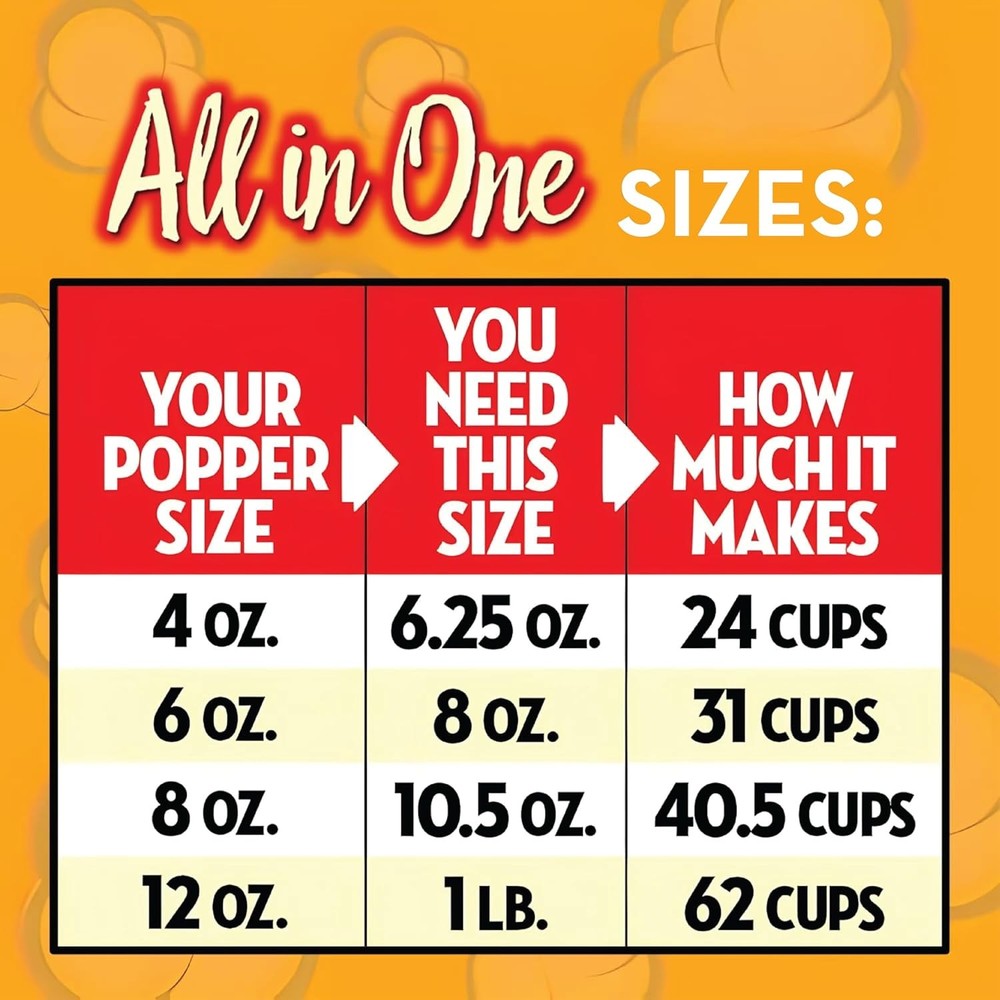 JOLLY TIME Kettle Popcorn Kit 18 Pack 12oz
