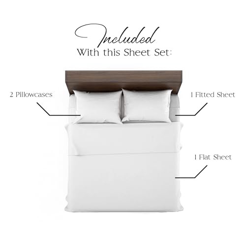 Ashford Bedding Set Full Optical White