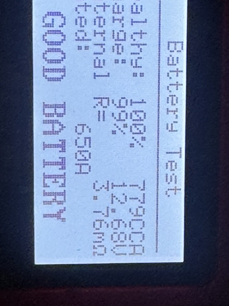 AAA 24F Battery. 650 CCAs 3/25 Sticker