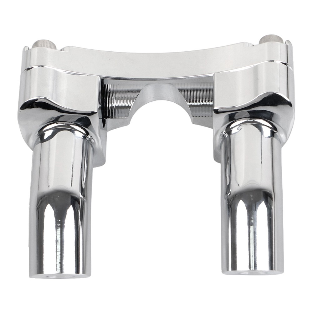Chrome 3.5" Pullback Handlebar Riser Top Clamp For Harley Dyna Low Rider V-Rod