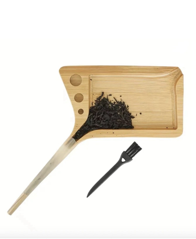 Bamboo Rolling Station – Integrated Cone Loader & Funnel Tool