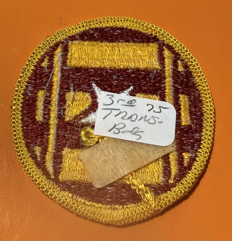 US Army Patch 3rd Transportation Brigade ...132